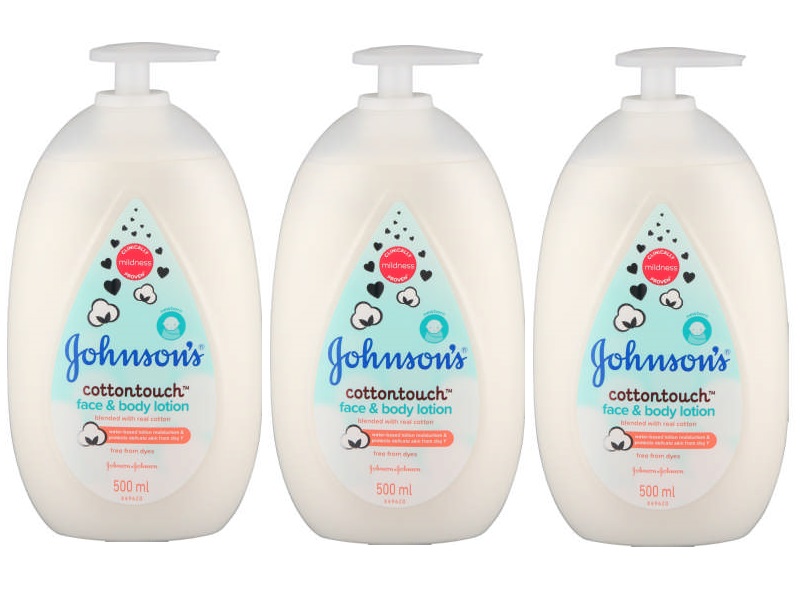 Johnson’s – Cottontouch Face And Body Lotion (3 x 500ml)