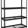 Wildberry – Black Heavy Duty Shelving – 4 Steel Shelves Wildberry – Black Heavy Duty Shelving – 4 Steel Shelves