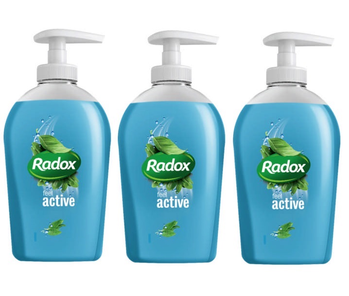 Radox – Hand Wash – Feel Active (3 x 300ml)