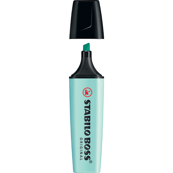 STABILO Boss Highlighter Pastel Turquoise Box 10