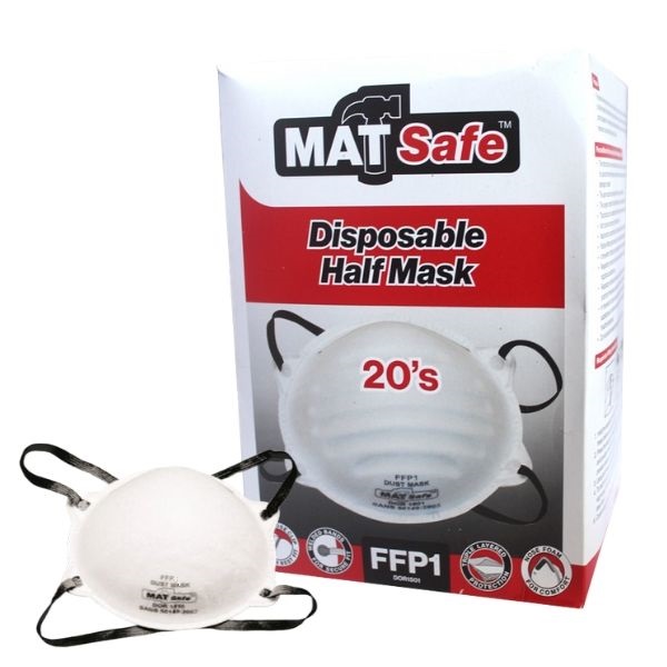 Matsafe – Dust Mask / Safety Mask – FFP1 – Pack Of 20