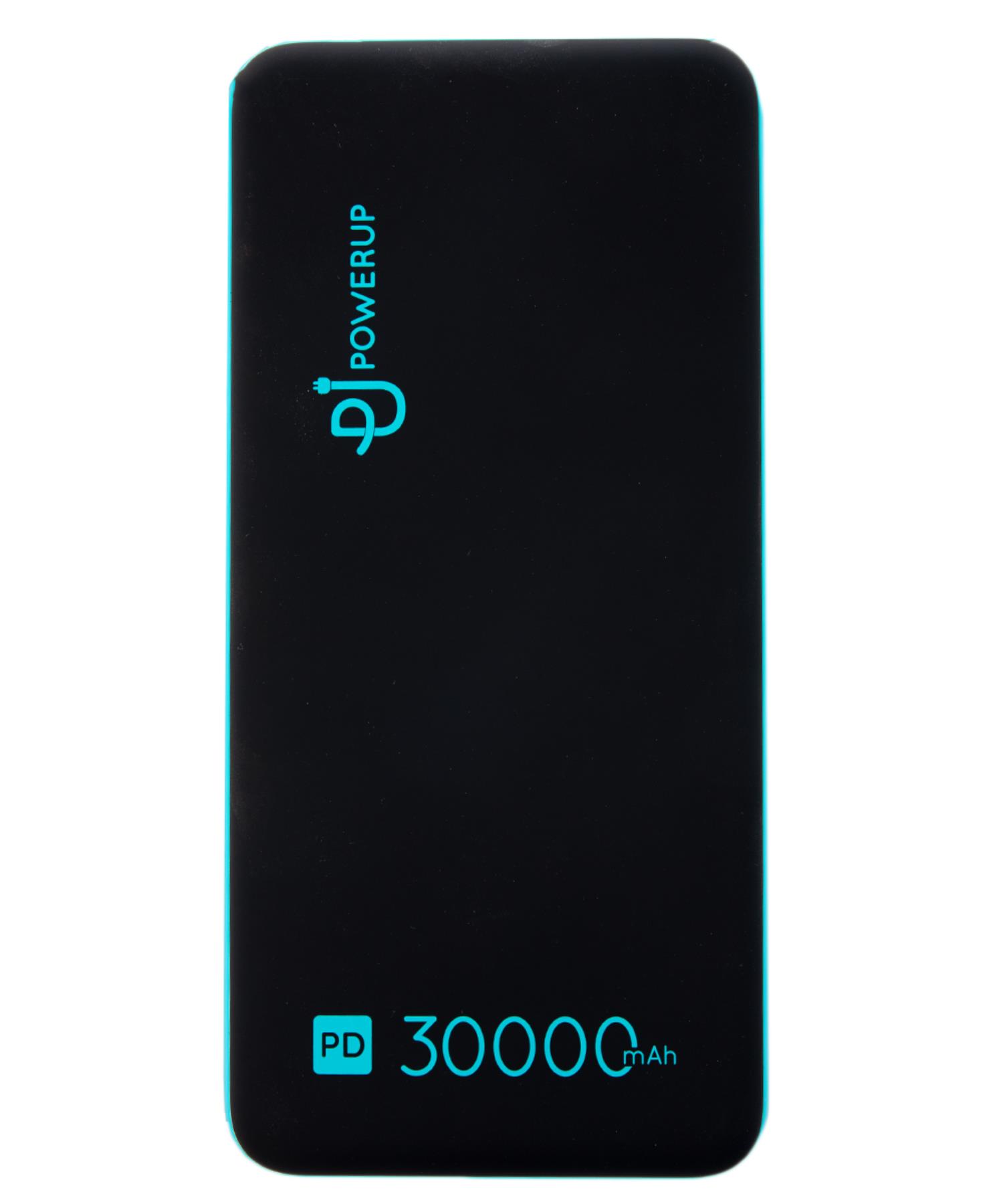 PowerUp 30 000mAh Quad Output PD Fast Charge Power Bank