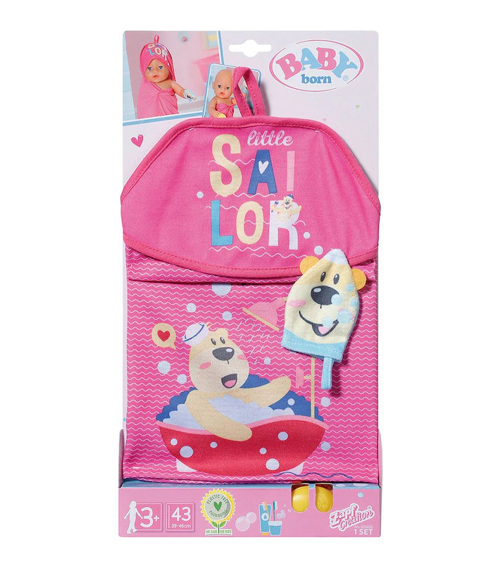 Baby Born Hooded Towel