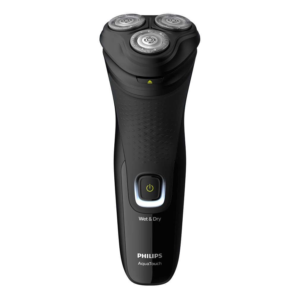 Philips 1000 Series Wet & Dry Electric Shaver with Pop Up Trimmer – Deep Black