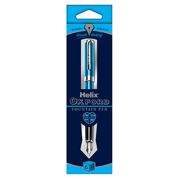 Helix Oxford Fountain Pen – Light Blue