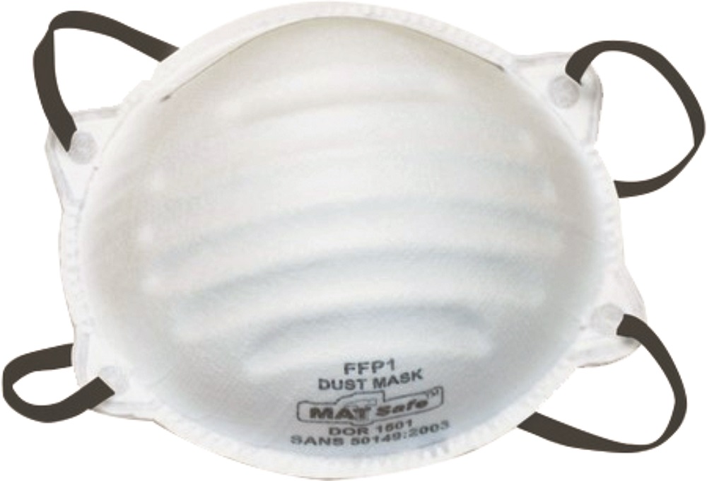 Matsafe – Respirator Dust Mask – Ffp1 – Pack Of 5