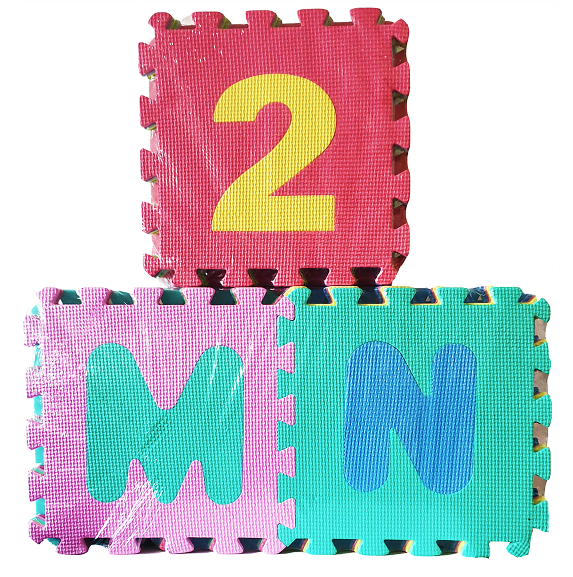 Educational Foam Puzzle Mat – Letters & Numbers – 36 Pieces – Medium