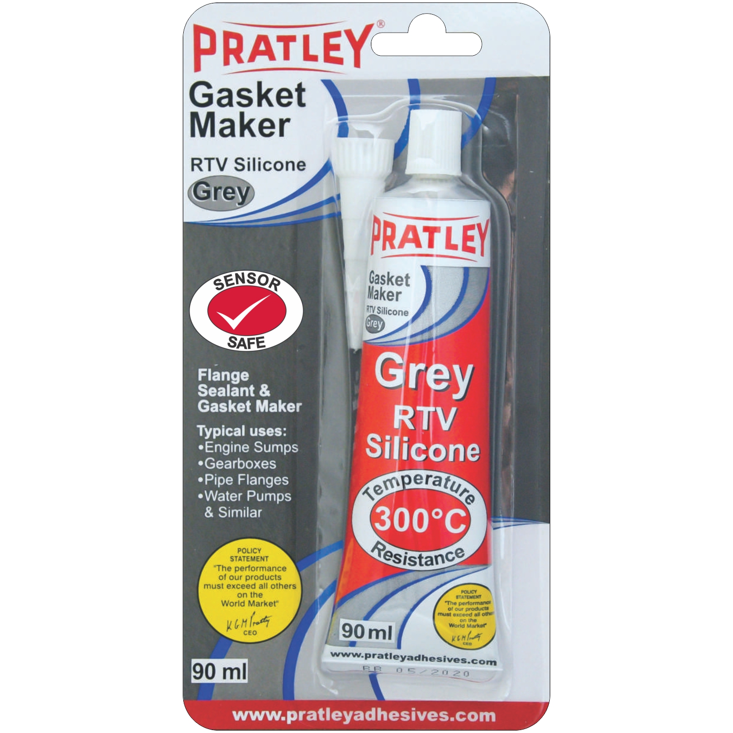 Pratley Gasket Maker – RTV Silicone 90ml