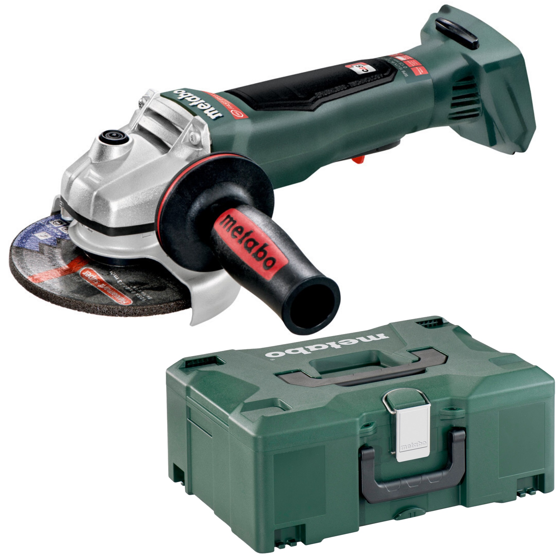 Metabo – Cordless Angle Grinder WPB 18 LTX BL 125 QUICK (613075840)