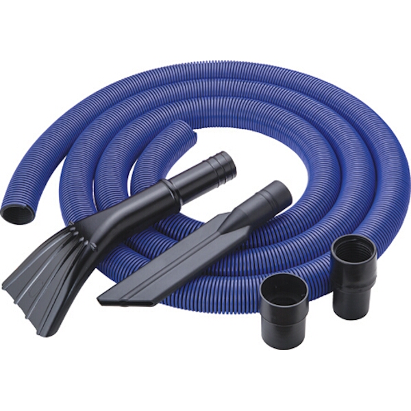 Dust Right 12′ Heavy Duty Shop Vacuum Hose Kit