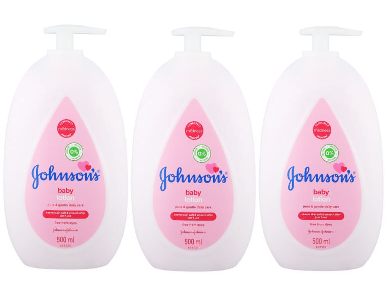 Johnson’s – Baby Lotion (3 x 500ml)
