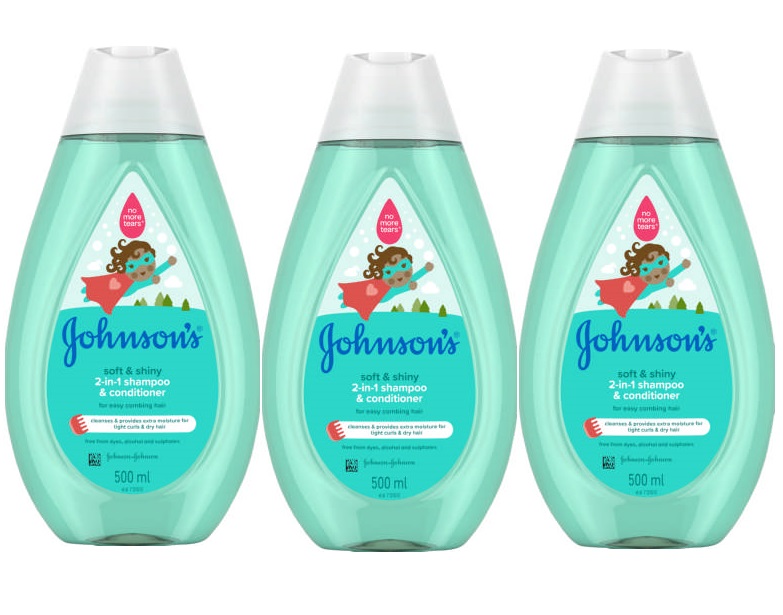 Johnson’s – Shampoo & Conditioner – Soft & Shiny (3 x 500ml)