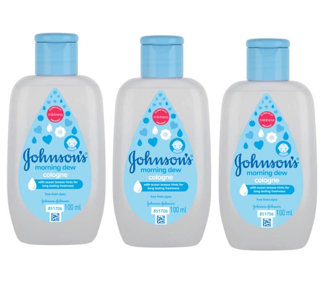 Johnson’s – Baby Cologne Morning Dew (3 x 100ml)