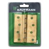 Kaufmann Butt Hinge 100mm Brass Nylon Washer (Pair) Kaufmann Butt Hinge 100mm Brass Nylon Washer (Pair)