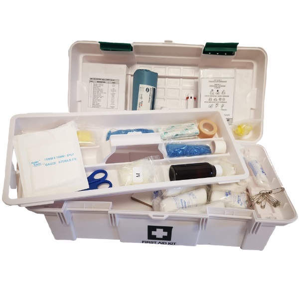 First Aid Kit – Regulation 3 – Factory Kit in Plastic Case Case (59 Piece)