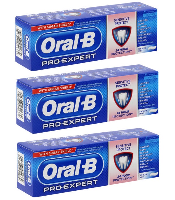 Oral-B – Pro-Expert Toothpaste Sensitivity Protection (3 x 75ml)