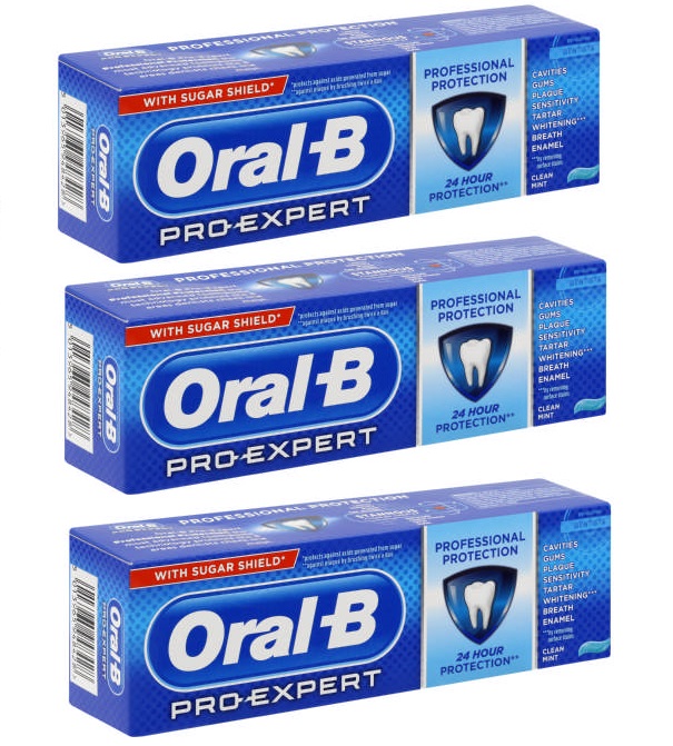 Oral-B – Pro-Expert Toothpaste Professional Protection (3 x 75ml)