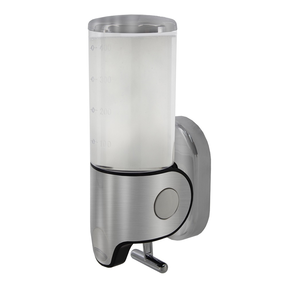 Xtreem Wall Mountable Soap Sanitizer Dispenser Unit – Chrome