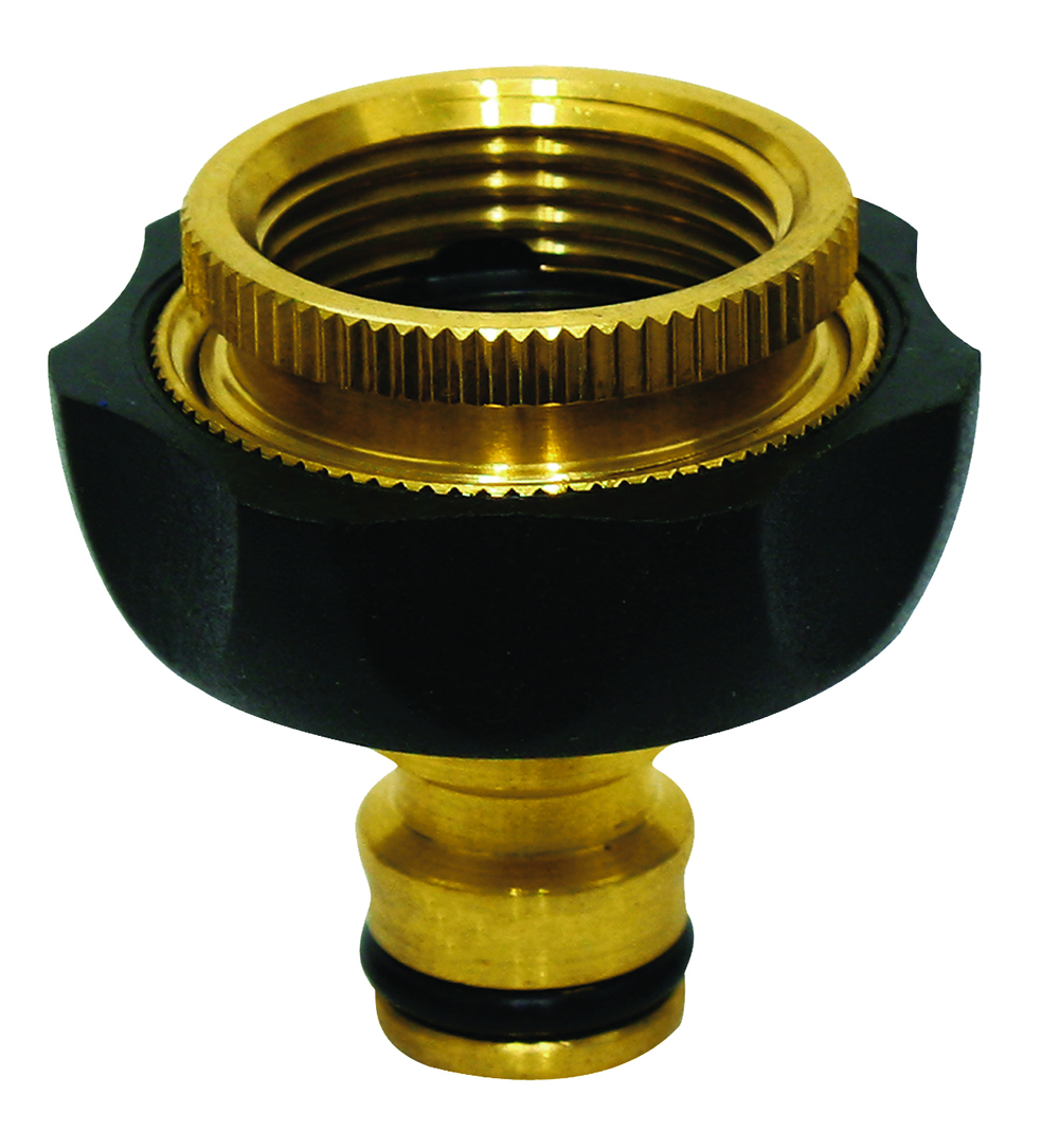 Aquacraft Brass Tap Adaptor(3/4-1)