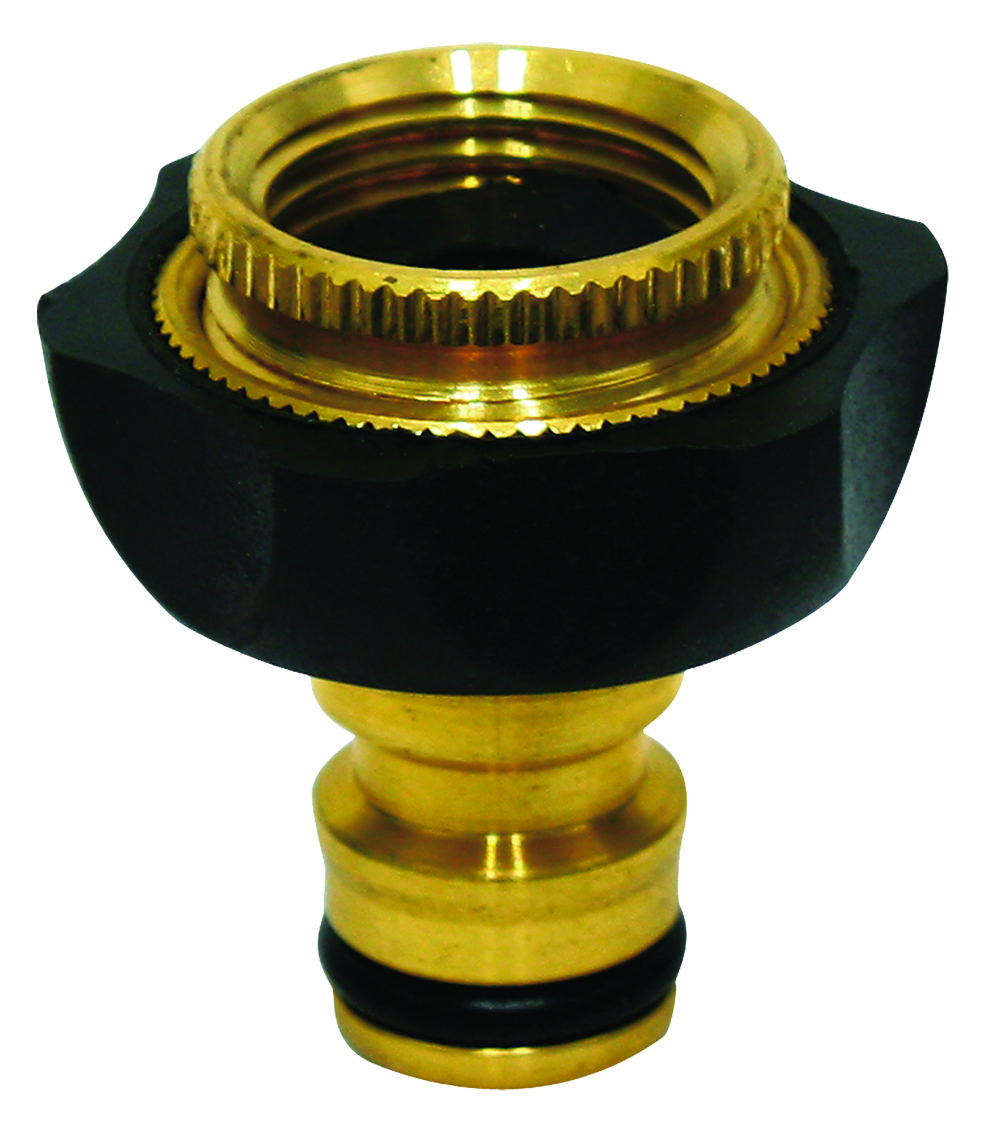 Aquacraft Brass Tap Adaptor (1/2-3/4)