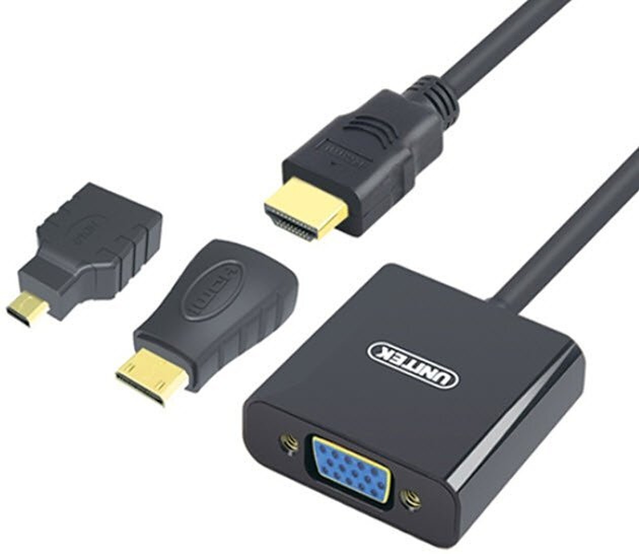 Unitek 3-in-1 HDMI To VGA With Audio Converter (Y-6355)