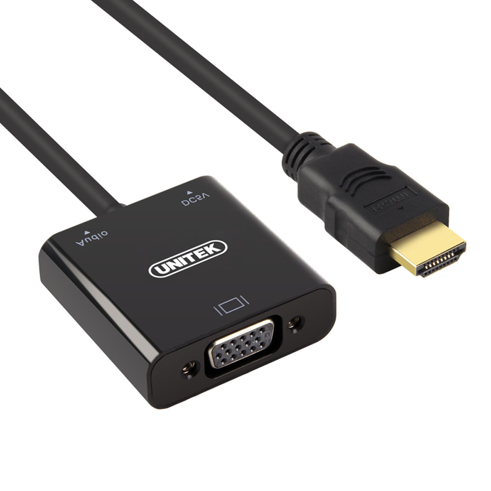 Unitek HDMI Male To VGA Female With Audio Converter (Y-6333)