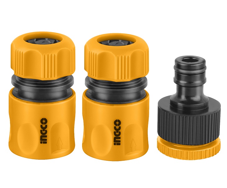 INGCO – Hose Quick Connector Set (3 Piece)