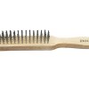 INGCO – Wire Brush / Braai Brush with Wooden Handle (250mm) INGCO – Wire Brush / Braai Brush with Wooden Handle (250mm)