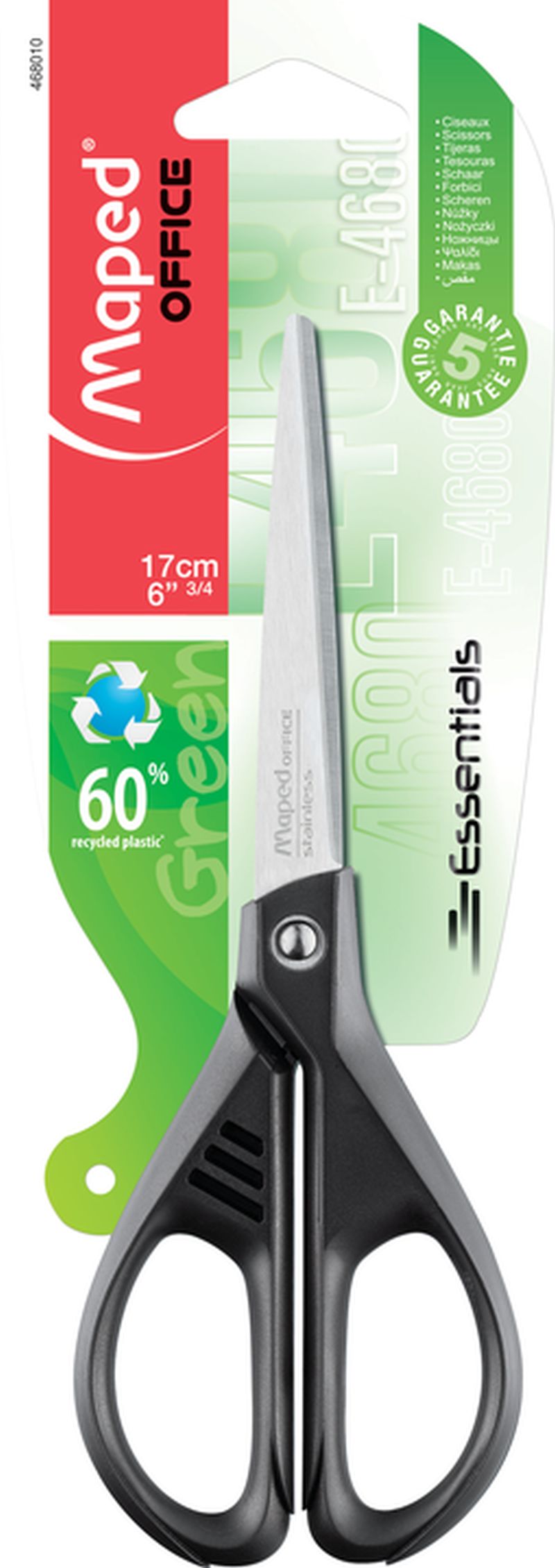 Maped Essential Green 17cm Scissors