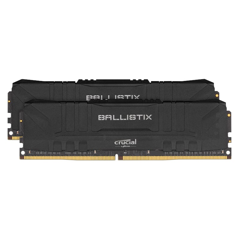 Crucial Ballistix 32GB DDR4 3200MHz Desktop Gaming Memory – Black