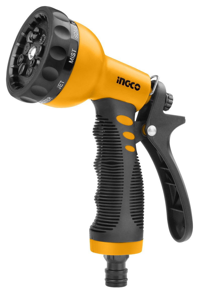 INGCO – Plastic Trigger Spray Nozzle (9 Different Patterns)