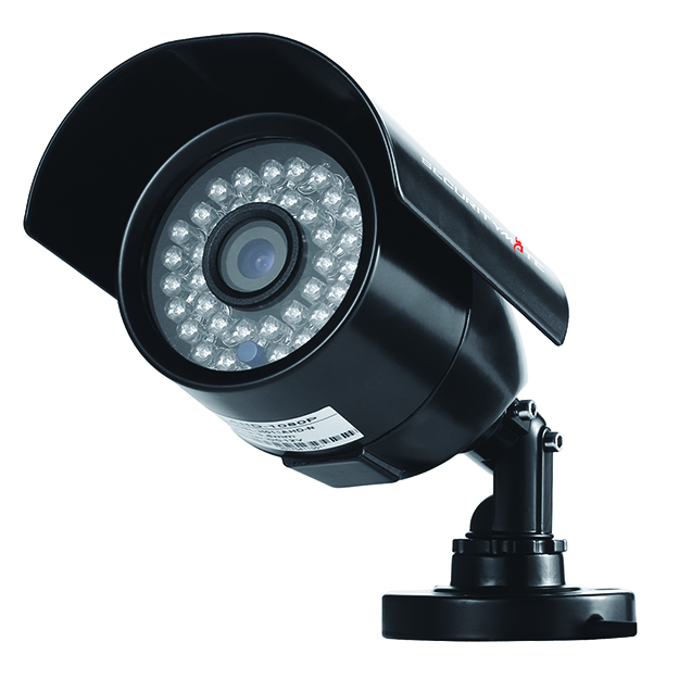 Securitymate Professional HD CCTV Security Camera With Night Vision Black