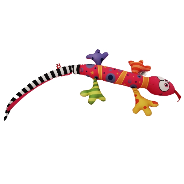 Plush Colorful Lizzard – Pink – Soft Toy – 80cm