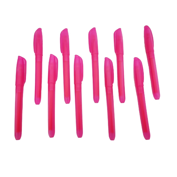 Pack of 10 Pink Highlighters