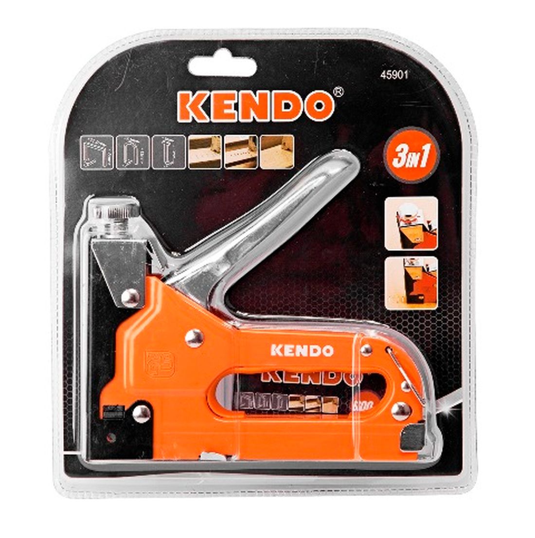 Kendo Staple Gun 8-14Mm Long