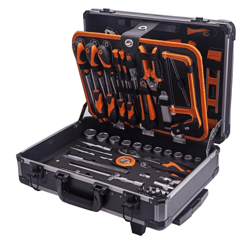 Kendo – 161 Piece Complete Tool Set – Including Strong Aluminium Case
