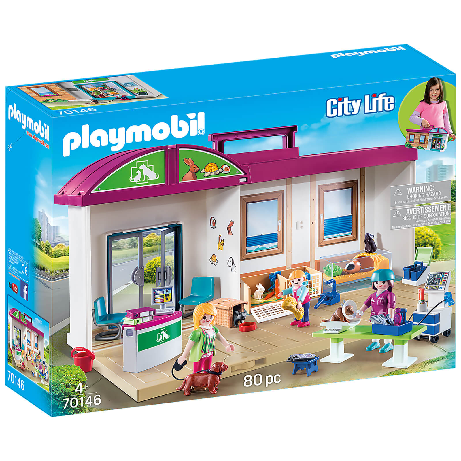 Playmobil Take Along Vet Clinic