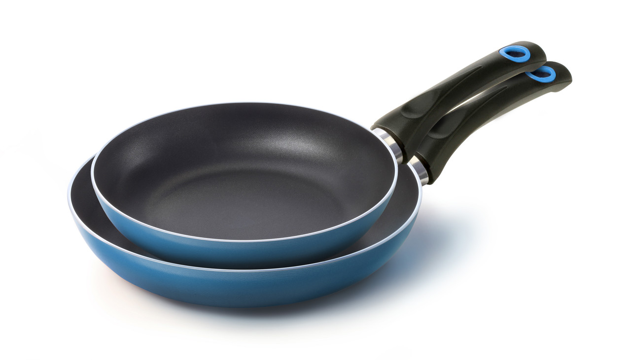 Accademia 20cm/26cm Frypan Set – Blue