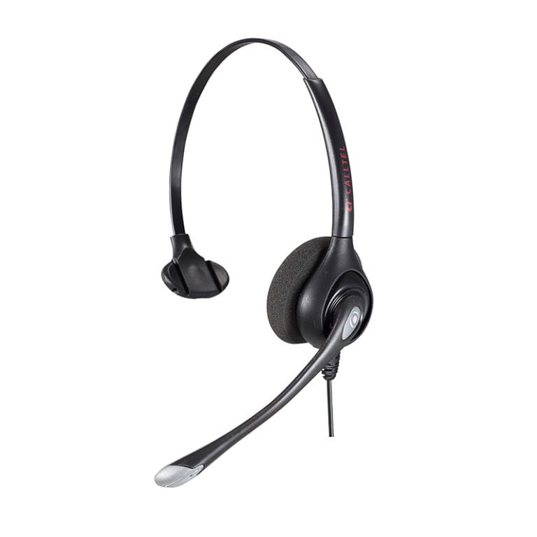 Mono-Ear Noise-Cancelling Headset – Quick Disconnect Connector