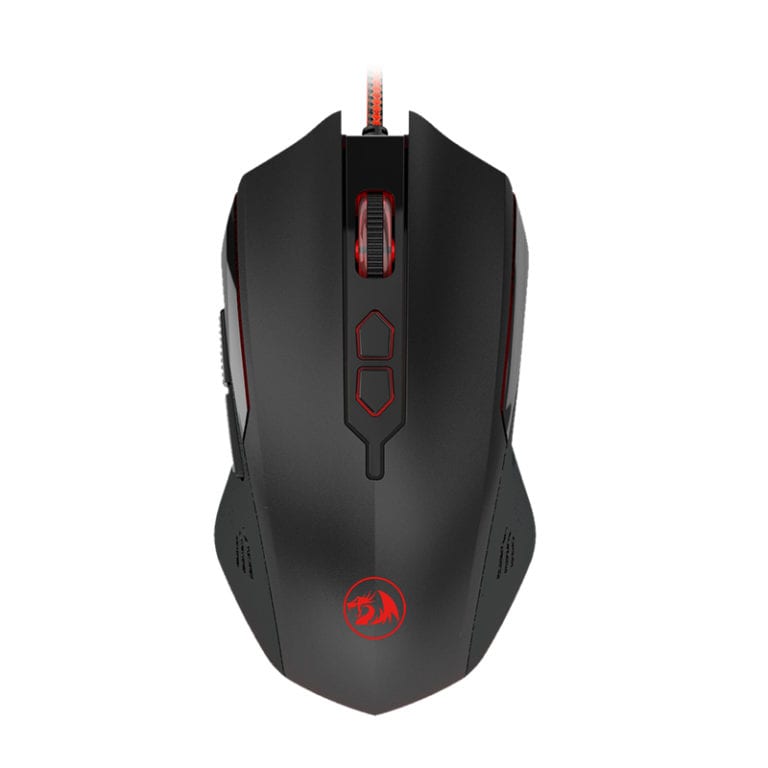 Redragon INQUISITOR 2 7200DPI Gaming Mouse – Black (PC)