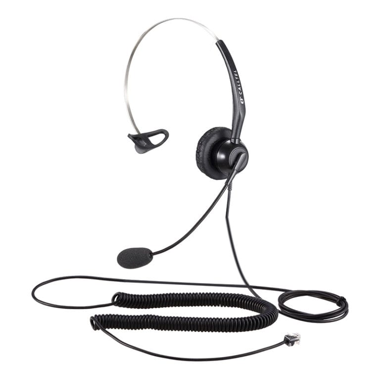 Calltel T800 Mono-Ear Noise-Cancelling Headset – RJ9 Standard