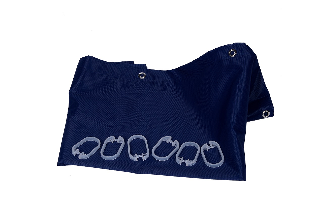 MTS Home Std Driveip Drivey Shwer Curtain Navy