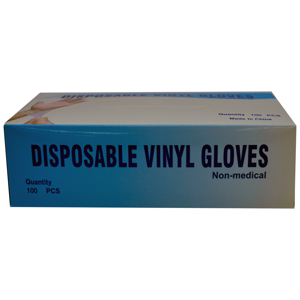 Disposable Vinyl Gloves (Large)