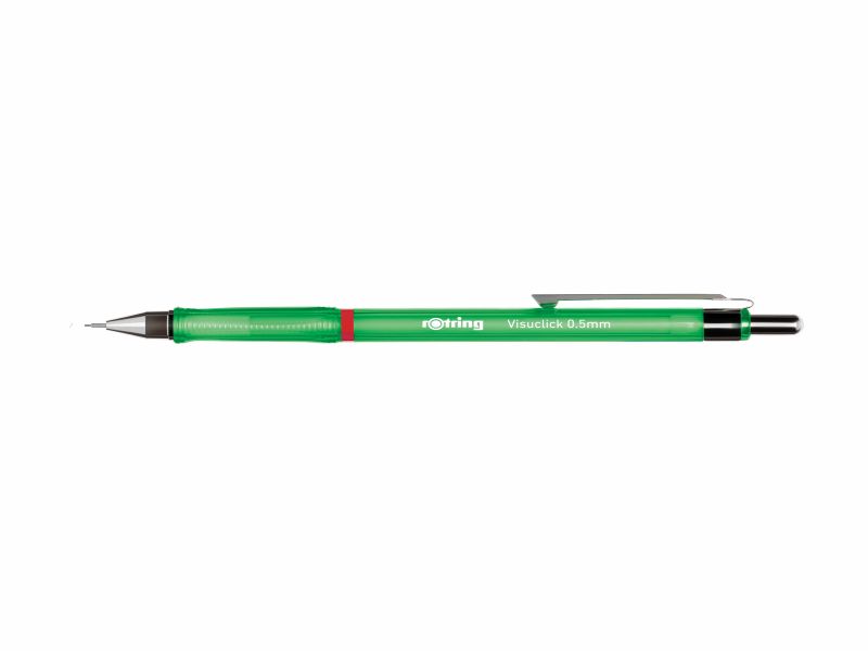 rOtring Visuclick – 0,5mm Green Translucent Barrel