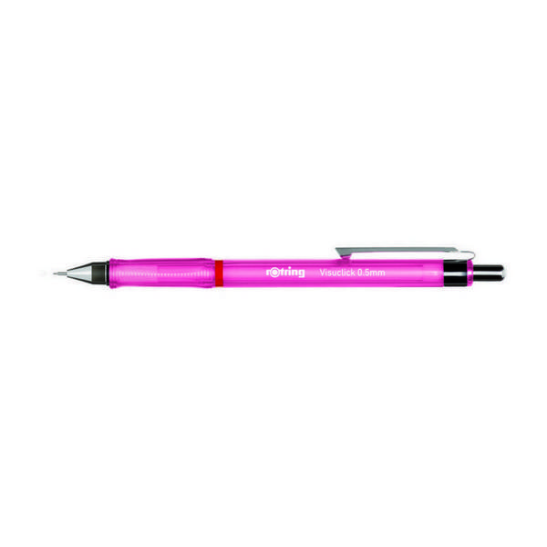 rOtring Visuclick – 0,5mm Pink Translucent Barrel