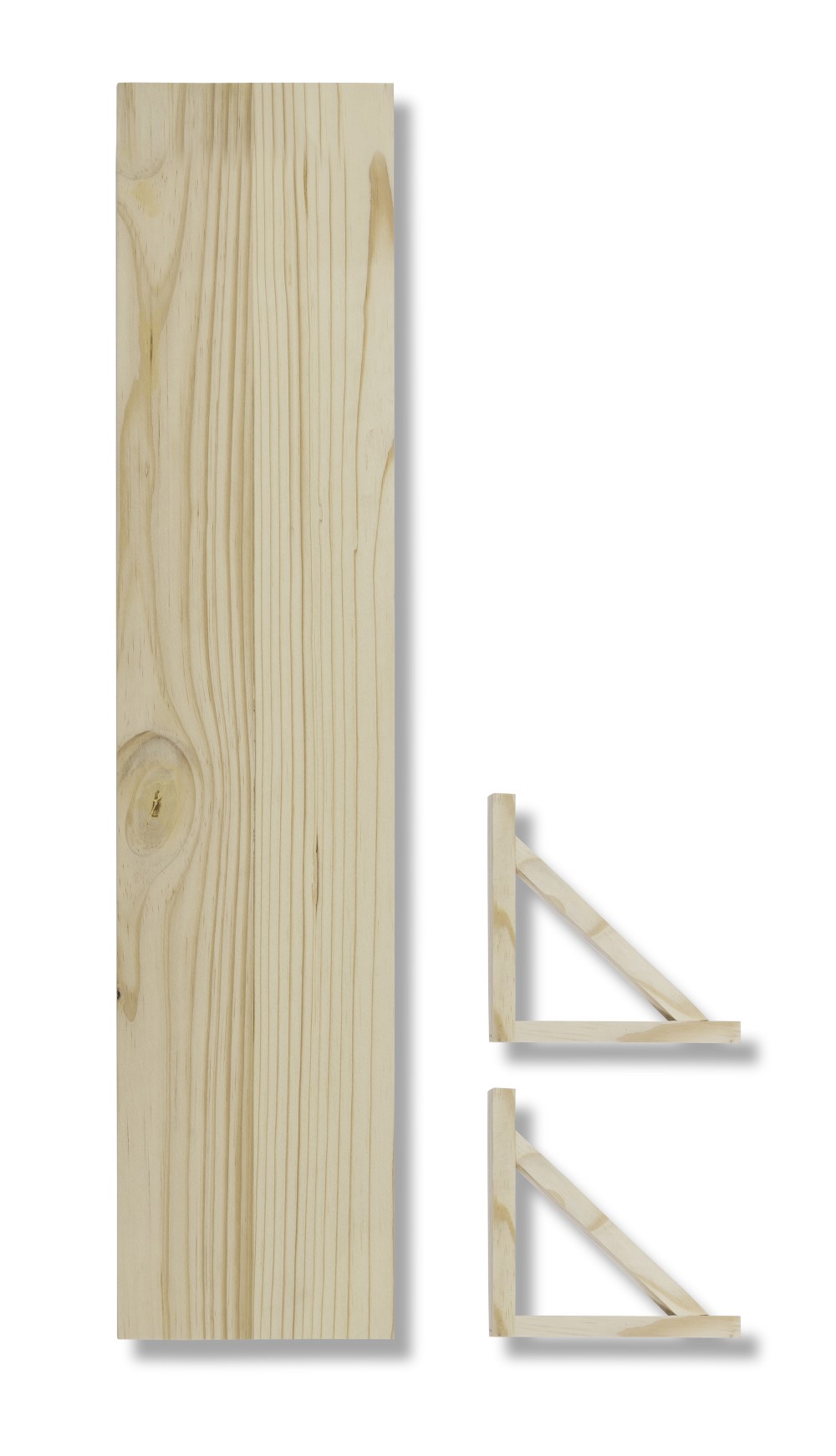 MTS Home Bracket & Shelf 900mmx200mm Raw