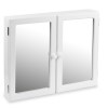 MTS Home Double Bathroom Cabinet – White MTS Home Double Bathroom Cabinet – White