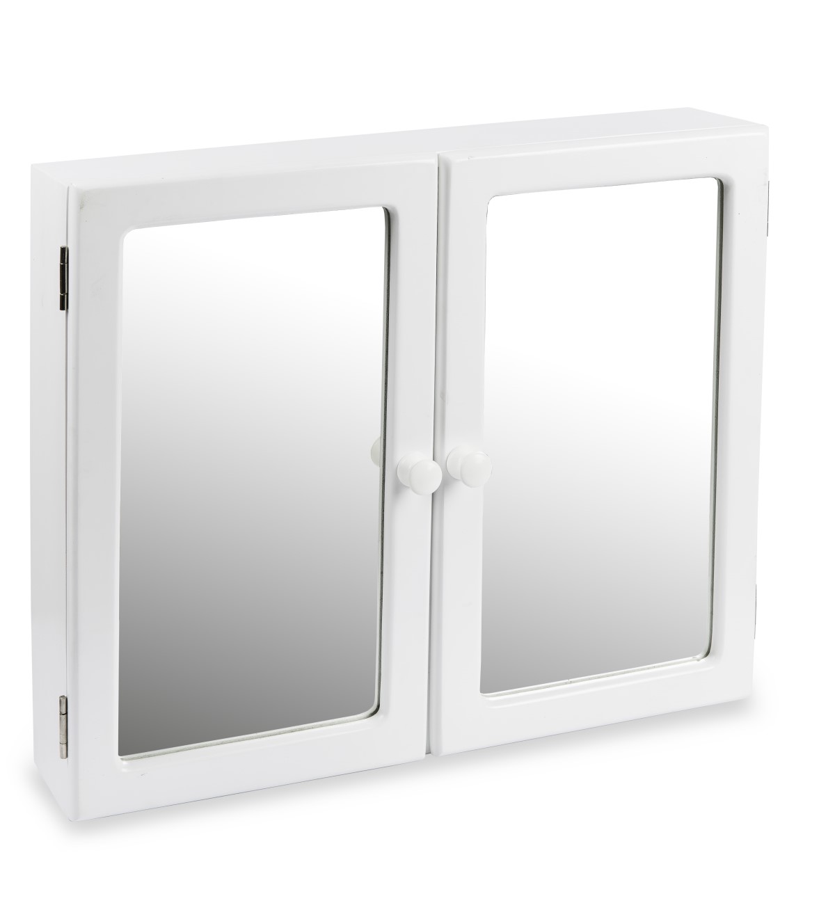MTS Home Double Bathroom Cabinet – White