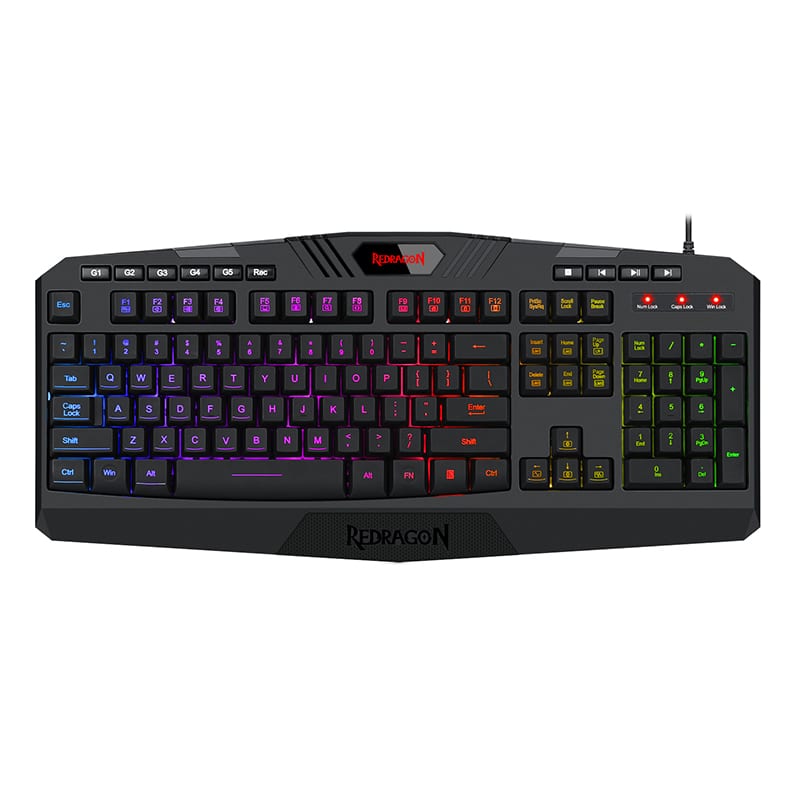 Redragon K503 HARPE Membrane RGB Gaming Keyboard – Black