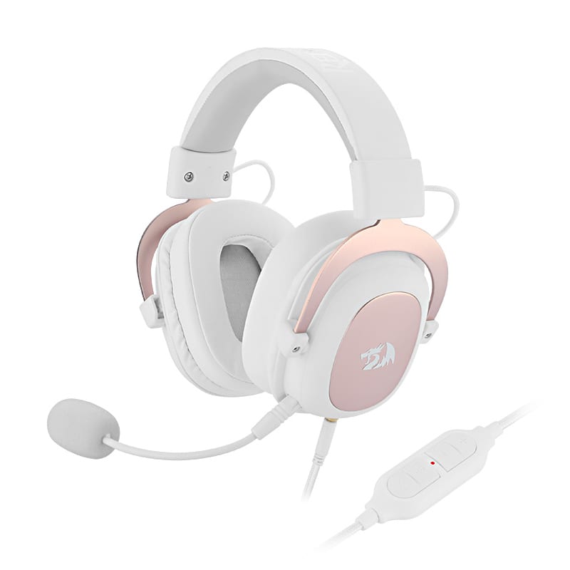 Redragon H510 ZEUS 7.1 Wired Gaming Headset – White